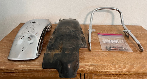 Honda cb550f rear fender - honda,