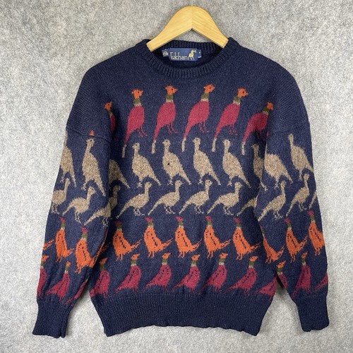 Tulchan wool jumper - tulchan, blue