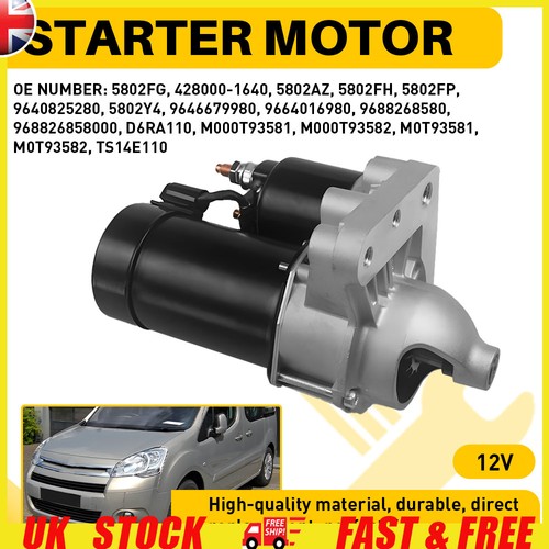 Starter motor for citroen - starter,
