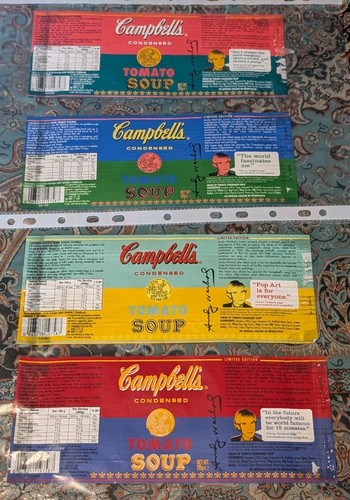 Andy warhol campbells 50th - warhol,