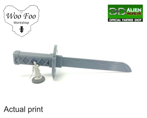 Samurai measuring sword 28mm - samurai,