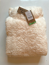 Dunelm  Fleece Hoodie Teddy Bear  Cream Oversized NWT One Size