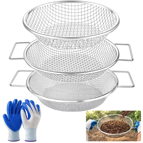 Heavy duty soil sifter set - heavy,