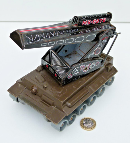 Rare tinplate tin - tinplate, toy