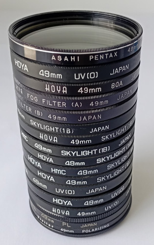 Joblot 49mm filters hoya - filters,