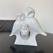 Vintage Family Of Owls