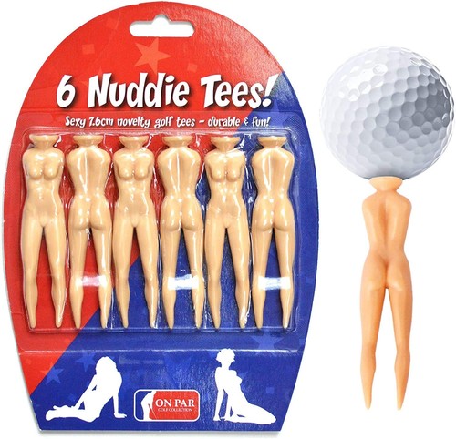 Nuddie tees novelty golf - -,