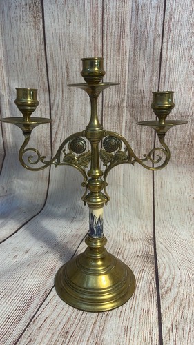 Antique solid brass and - solid,