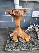 One of A Kind Wood Table Lamp