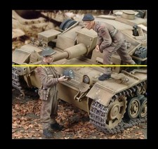 1/35 SCALE  BRITISH WW2 RESIN FIGURES, MODEL KIT, 2 SOLDIERS UNPAINTED NEW