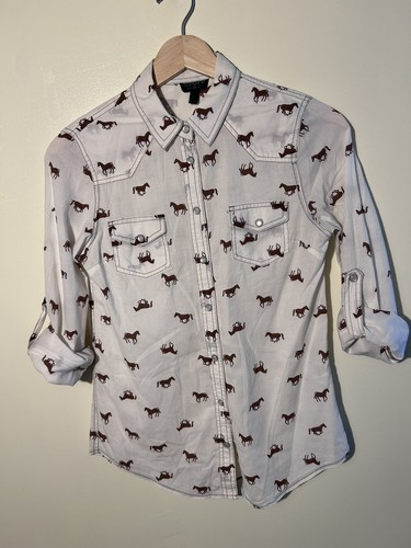 Topshop horse print western - topshop,