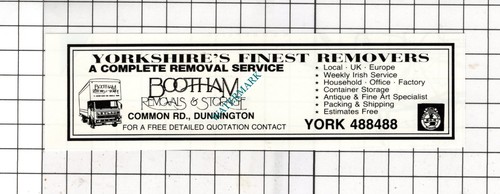 Bootham removers dunnington - bootham,