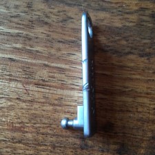 CROWN push POPPER stud ZIP pull PULLER spare REPLACEMENT suitcase PART x1 used