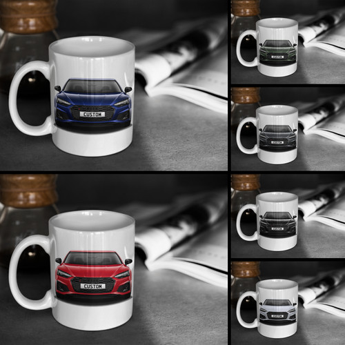 Personalised audi coupe - personalised,