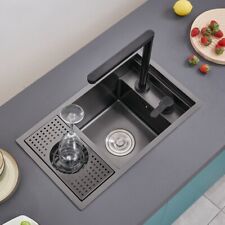 Black Hidden Handmade Kitchen