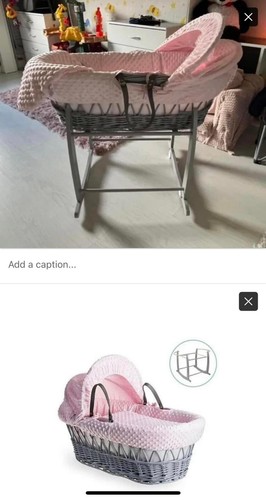 Clair lune moses basket and - clair,