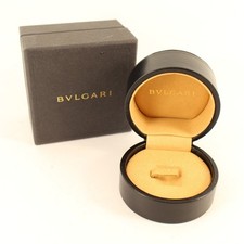 GENUINE BVLGARI BULGARI RING JEWELLERY BOX BLACK