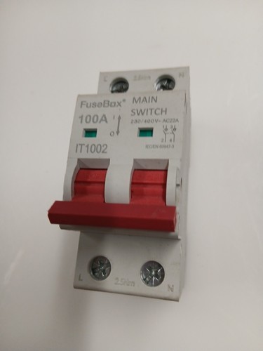 Fusebox it1002 100a - 100a, 2-pole