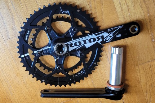 Rotor crankset 175mm nos - -,