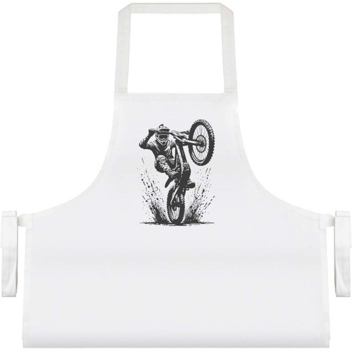 Muddy bike wheelie - 'muddy,