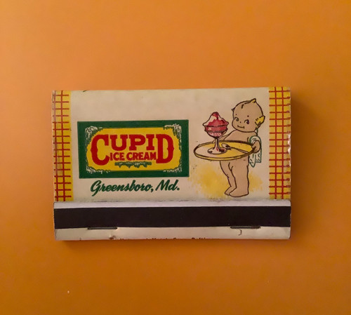 Vintage matchbook kewpie - vintage, ~
