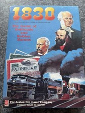 1830: The Game of Railroads & Robber Barons (Avalon Hill) Complete Vintage Game 