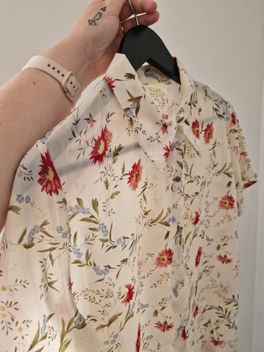 Charlotte halton floral sheer - charlotte,