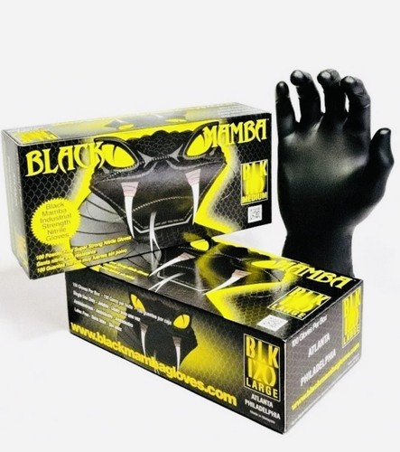 Black mamba heavy duty nitrile - duty,