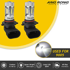 2x HB3 9005 H10 LED Headlight