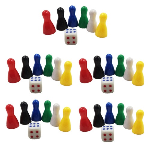 Colorful pieces pawn - colorful, chess