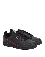 Adidas Continental 80 Junior Unisex Kids Trainers - All Sizes Available - Black.