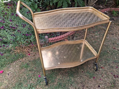 Vintage tea drinks trolley - vintage,