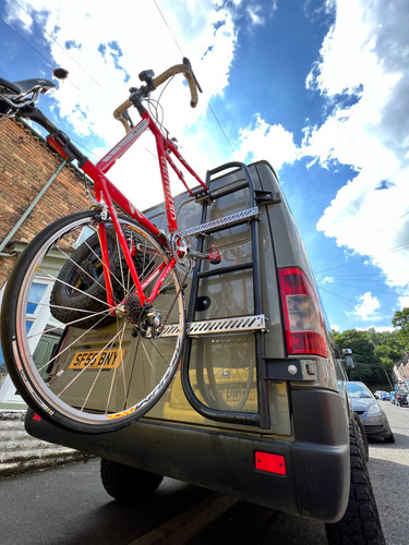 Rear ladder upper bike mount - upper,