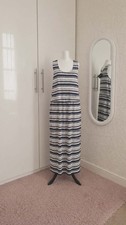 Kaleidoscope striped pleated
