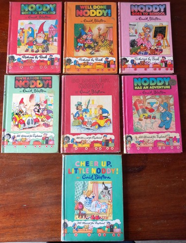 Set noddy books by enid - 7,