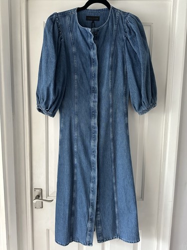 Zara denim midi - denim,