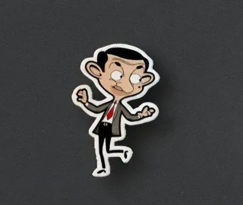 Bean car decal - mr,