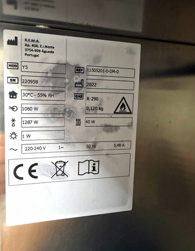 Y5 blast chiller - y5,