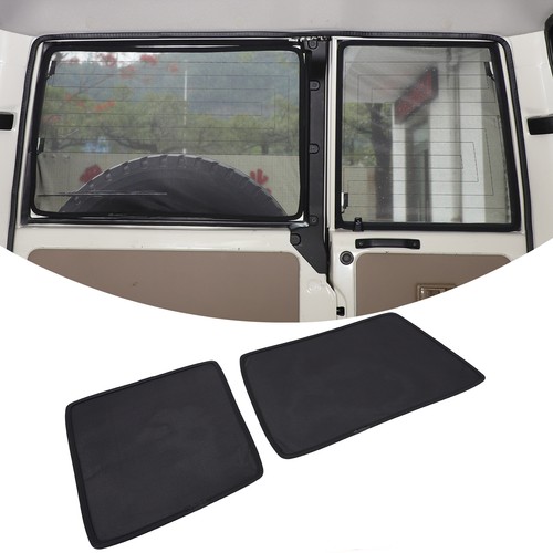 Rear door window - rear, trim