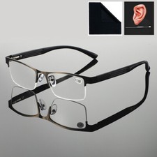 Mens Reading Glasses Half