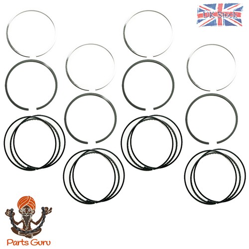 Piston rings set - piston, for