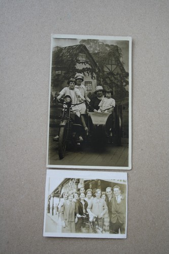 Postcard motorcycle fun - motorcycle,