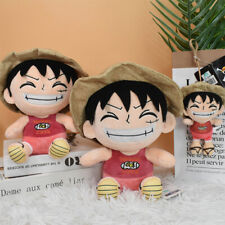 Anime One Piece Plush Toys Monkey·D·Luffy Soft Stuffed Doll Xmas Birthday Gifts