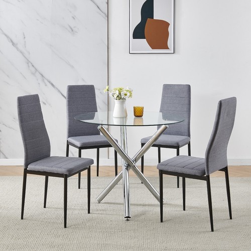 90x90 round table and chairs - 90x90,