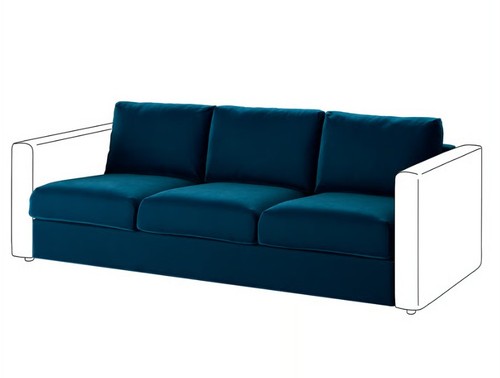 Ikea vimle cover - for, 3