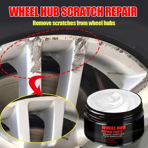 Car wheel rim - rim, scratch