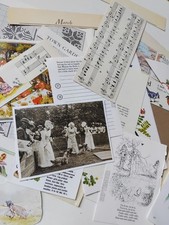 Junk Journal Ephemera Paper
