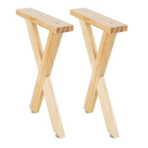 2pcs wooden table legs desk - 2pcs,