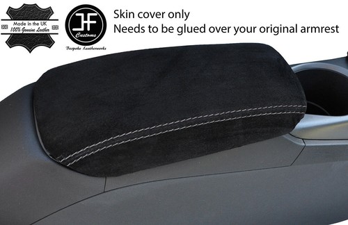 Grey stitching real suede - stitching,