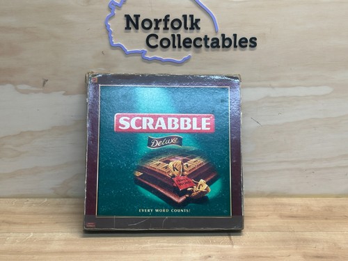 Vintage mattel scrabble deluxe - vintage,
